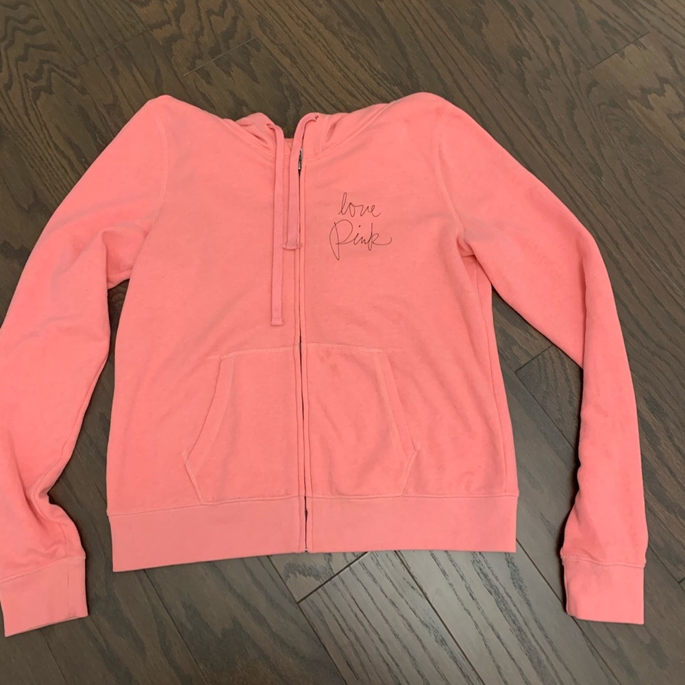 PINK Zip Up Hoodie